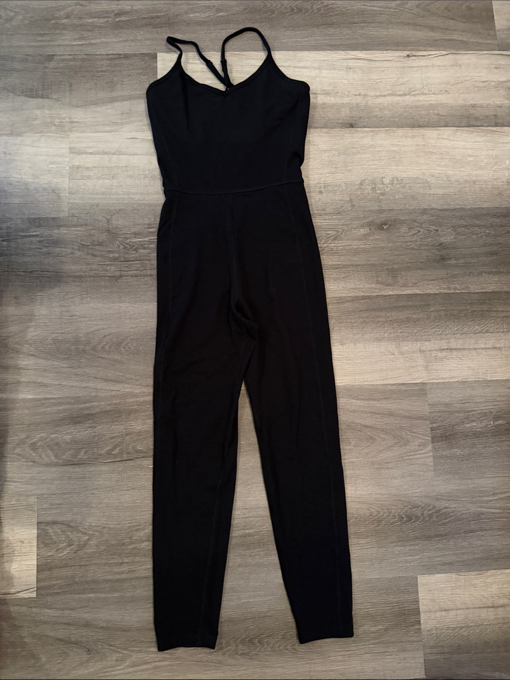 Old Navy Active PowerPress Black Athletic Jumpsuit Size Small